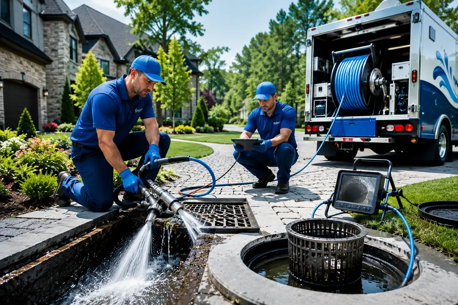 Local outdoor drain cleaning professionals in Delta, LA